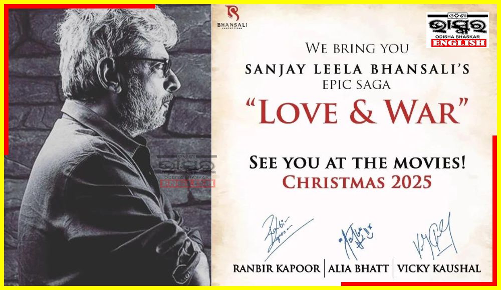 Bhansali’s 'Love and War' Will Bring Together Ranbir Kapoor, Alia Bhatt and Vicky Kaushal