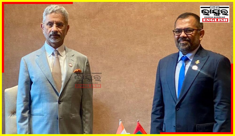 EAM Jaishankar Meets Maldivian Counterpart for “Frank” Talks