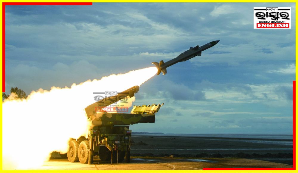 Successful Flight-Test of New-Gen Akash Missile Off Odisha Coast