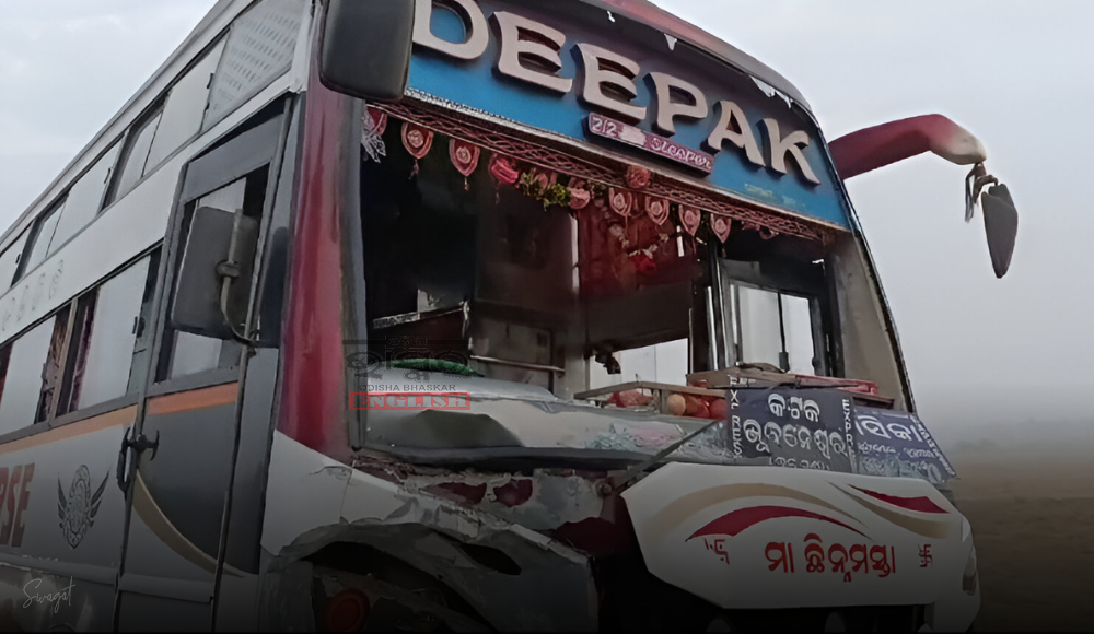 2 Killed in Scooter-Bus Collision In Odisha’s Ganjam