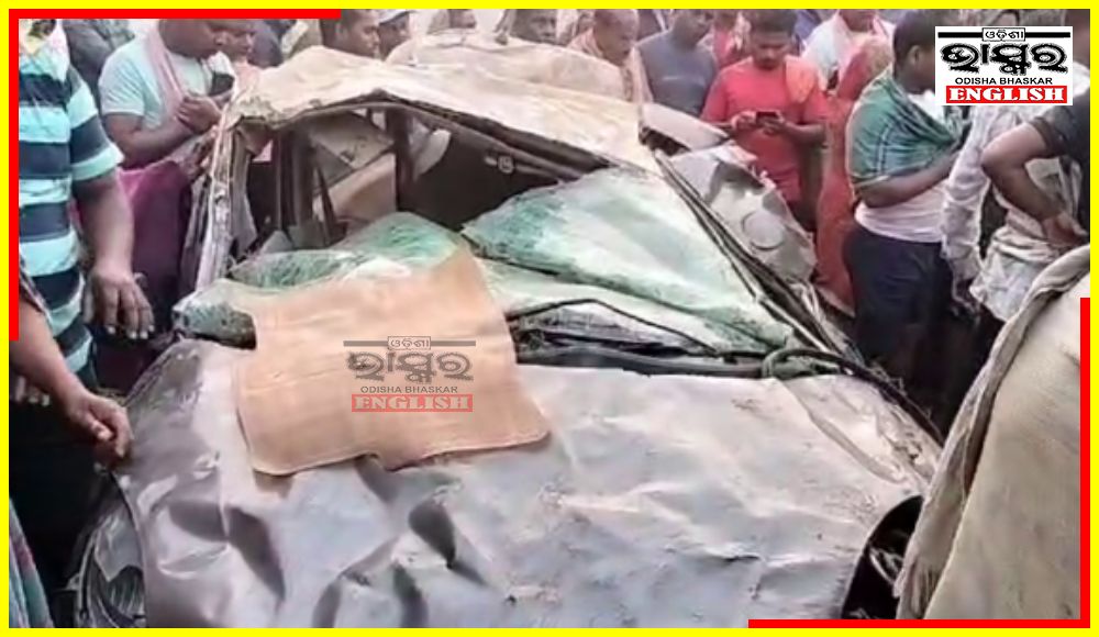 Four Friends Returning from Marriage Party Die in Road Mishap in Cuttack Dist