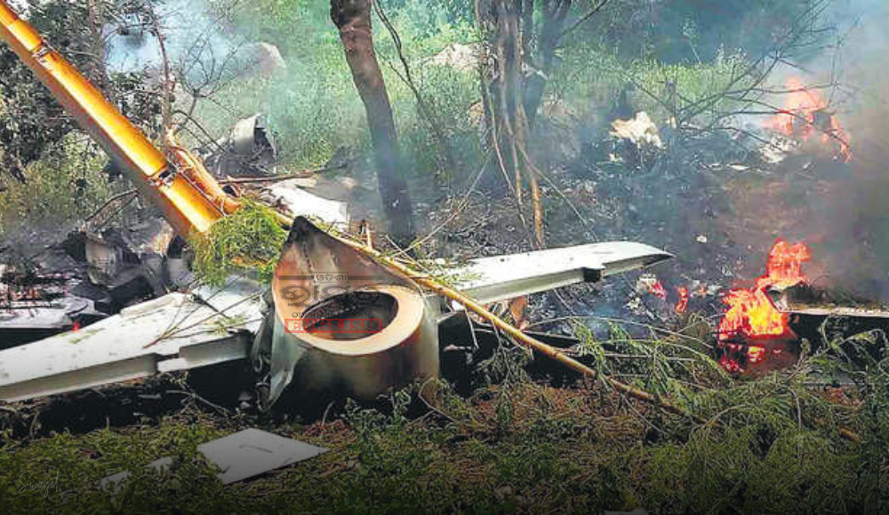 IAF Hawk Trainer Aircraft Crashes Near West Bengal Airbase, Pilots Eject Safely