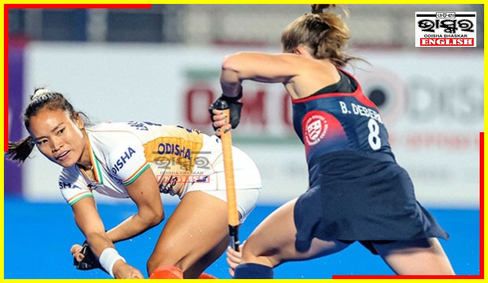 Indian Women’s Hockey Team Thrashes US 3-1 in FIH Hockey Pro League