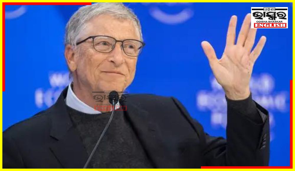 Microsoft’s Bill Gates in Bhubaneswar, Visits Maa Mangala Basti