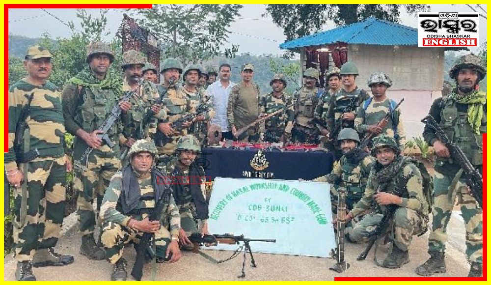 Arms Workshop of Maoists Unearthed by Security Forces in Koraput Dist