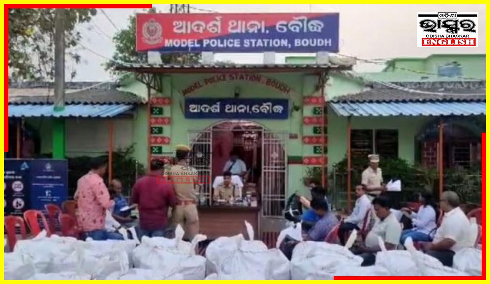 Ganja Worth Rs 1.5 Cr Seized by Police in Boudh Dist