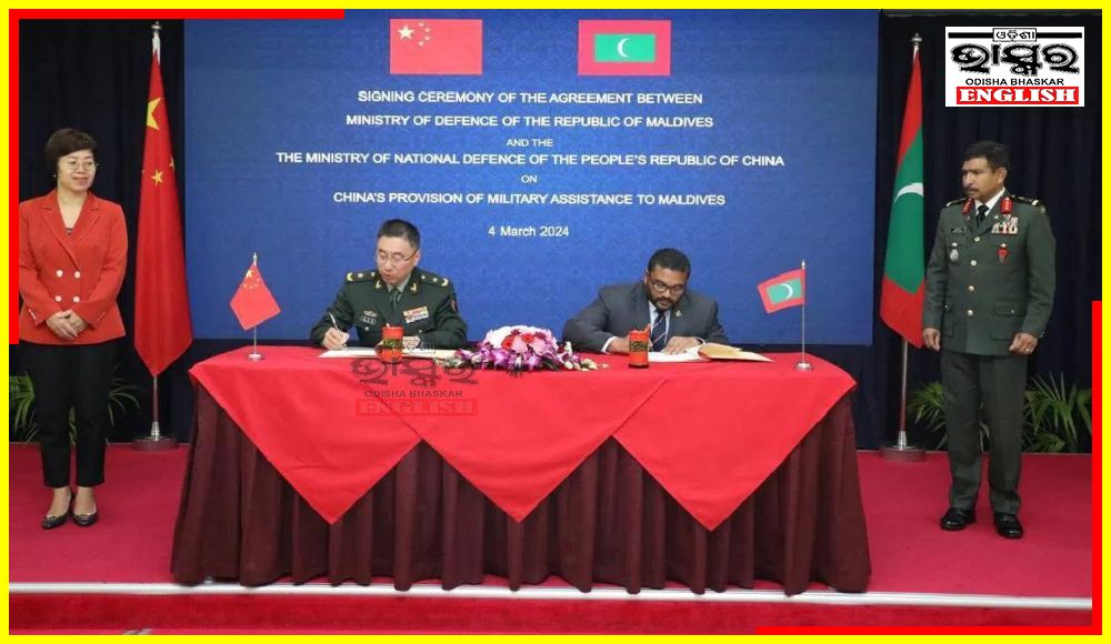 Maldives Signs Defence Agreement With China Amid Row With India