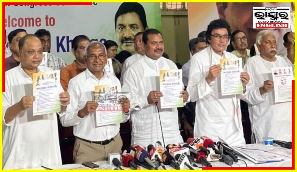 Odisha Congress Offers 9 Lucrative “Guarantees” Ahead of Assembly Polls