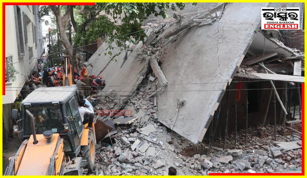 Two Die, One Critical As Double Storey Building Collapses in Delhi
