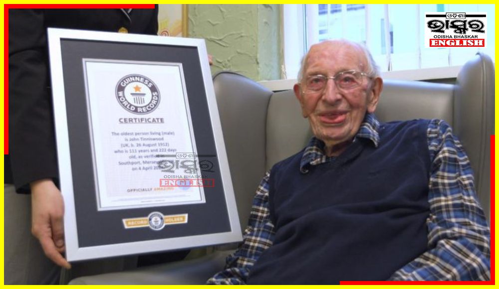 111-Yr-Old John Tinniswood of UK Becomes Oldest Living Man