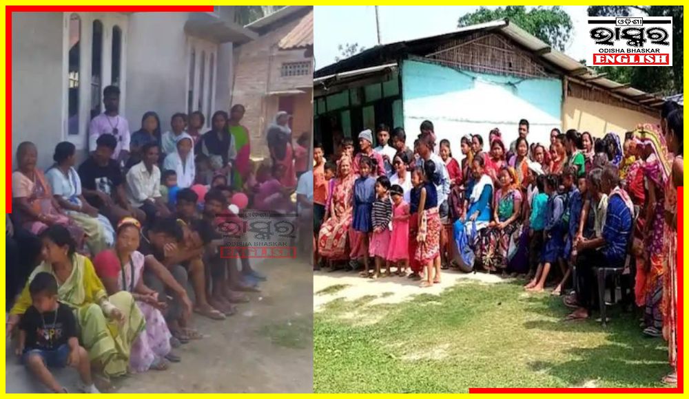 Guwahati: An extended family residing in Assam’s Sonitpur district has 1200 members eligible to vote. This extended family resides in the Nepali Paam village. All 300 families in the village belong to the same lineage, descendants of Ron Bahadur Thapa. Currently, Ron Bahadur Thapa’s family has over 2500 members, with 1200 eligible voters. Ron Bahadur Thapa, a Gorkha, settled in the Sonitpur district in the mid-20th century. He married five women and had 12 sons and 10 daughters. He passed away in 1997. The Nepali Paam village, which falls under the Tezpur constituency, has a unique identity as it originated from a single family. As the family grew, they separated but settled nearby. Thus, this village was formed in the Phulaguri area and was called Nepali Paam. Til Bahadur Thapa, the eldest son of Ron Bahadur Thapa is the present village head. Currently, except for two, all married daughters of Ron Bahadur Thapa live in Nepali Paam.