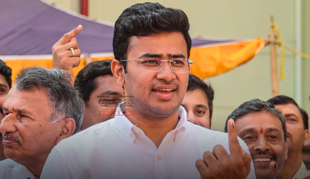 BJP MP Tejasvi Surya Faces Legal Action Over Alleged Religious Vote Appeal