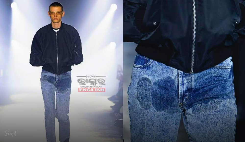 Brand Sells Jeans With 'Pee Stain' for ₹50,000, Leaving Netizens Baffled