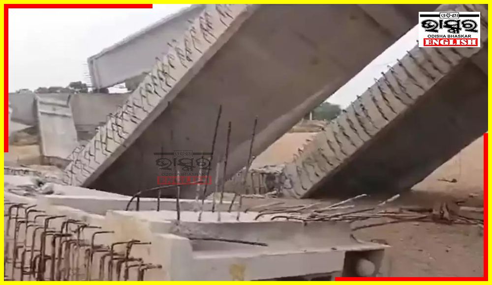 Bridge Under Construction for 8 Yrs Collapses in Telangana