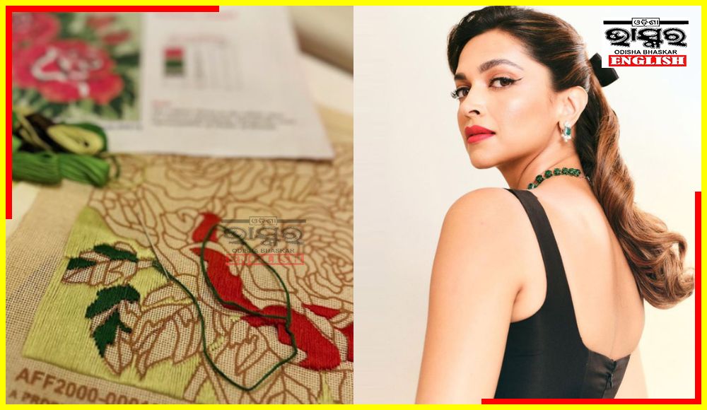 Embroidery Is New Hobby Taken Up by Would-be-Mother Deepika Padukone