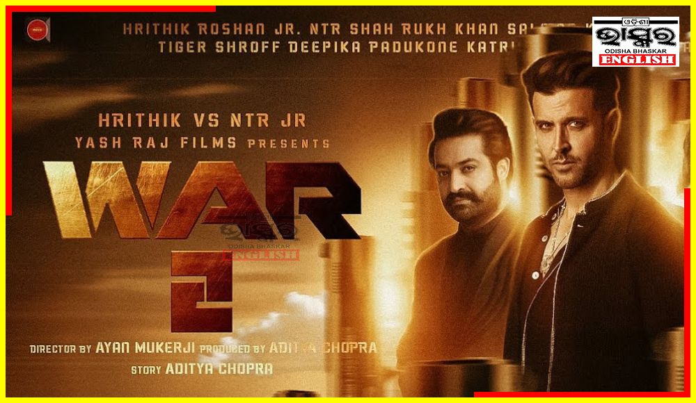 Jr NTR Lands in Mumbai to Shoot for ‘War 2’ Starring Hrithik Roshan