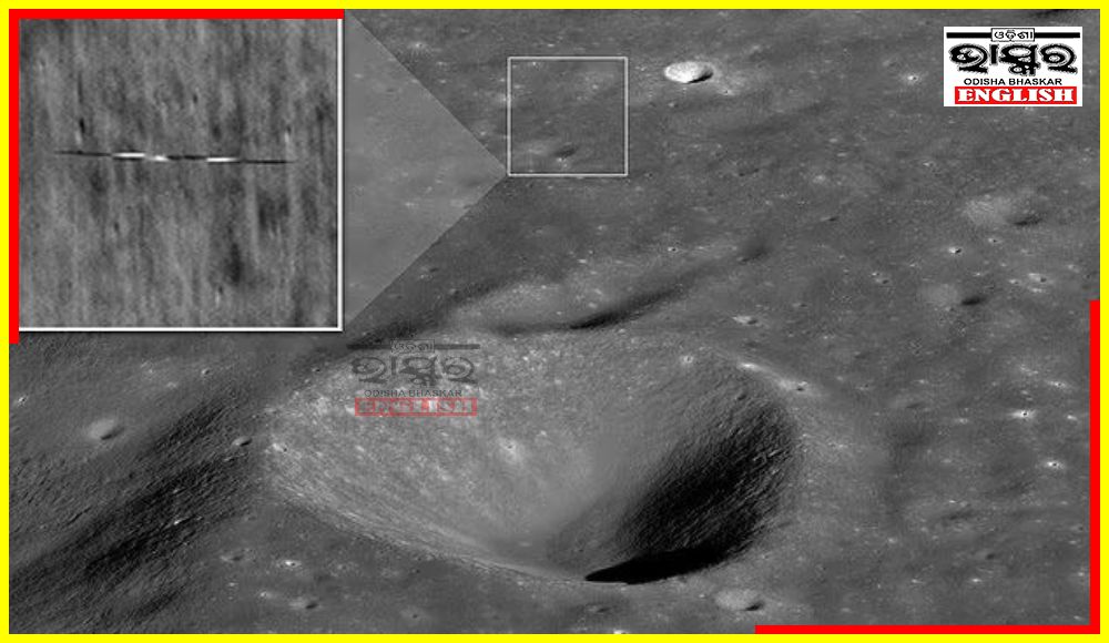 NASA Explains “Surfboard-Shaped” Mysterious Object Seen Orbiting the Moon