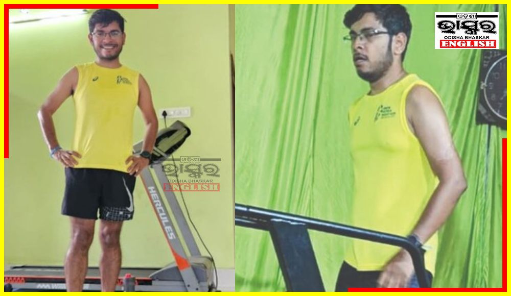 Rourkela Youth Sets World Record by Running on Treadmill for 12 Hrs