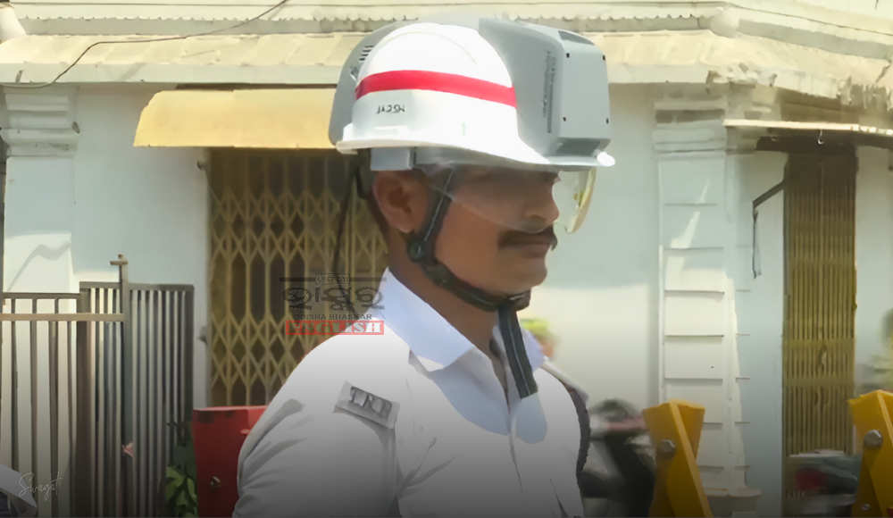 Odisha Police To Provide AC Helmets to Help Traffic Constables To Beat Summer Heat
