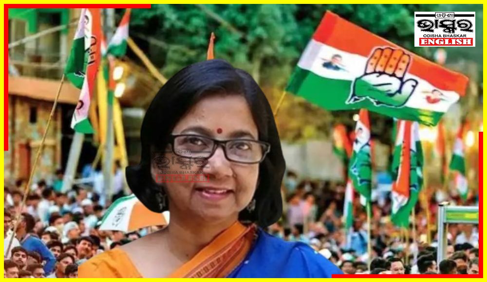 Congress Candidate from Puri LS Seat Sucharita Mohanty Returns Ticket
