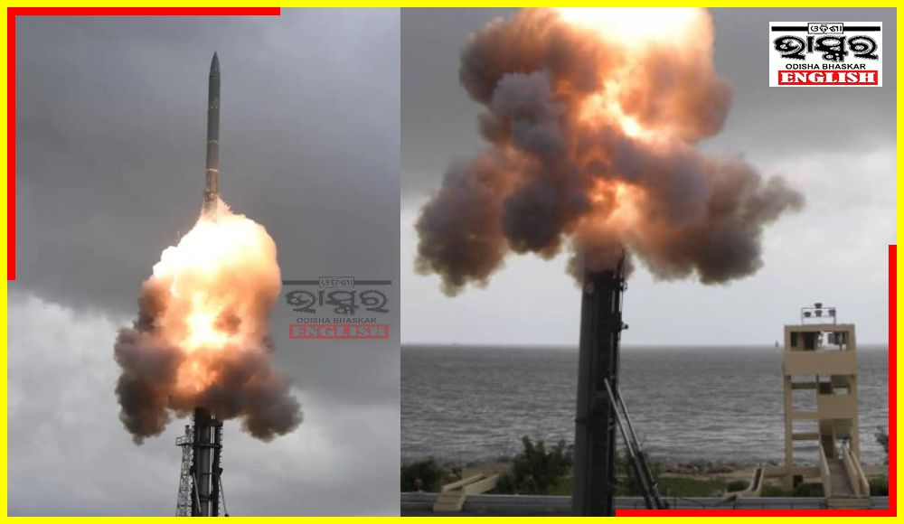 ‘SMART’ Anti-Submarine Missile Successfully Tested off Odisha Coast
